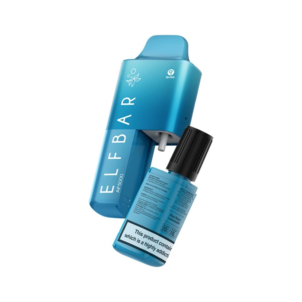 ELFBAR AF5000 Disposable Vape Kit with refillable pod and 5000 puff capacity, available in Ireland