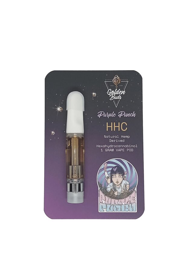 Golden Buds – 1ml Cartomiser 99% HHC