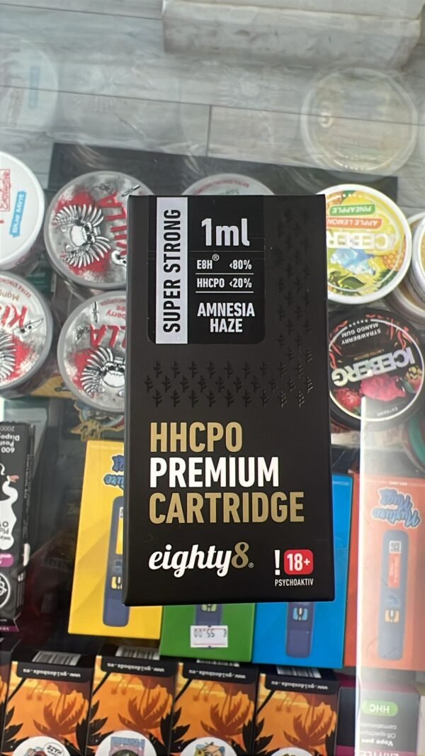 Amnesiahaze Golden Buds – 1ml HHCPO Premium Cartridge