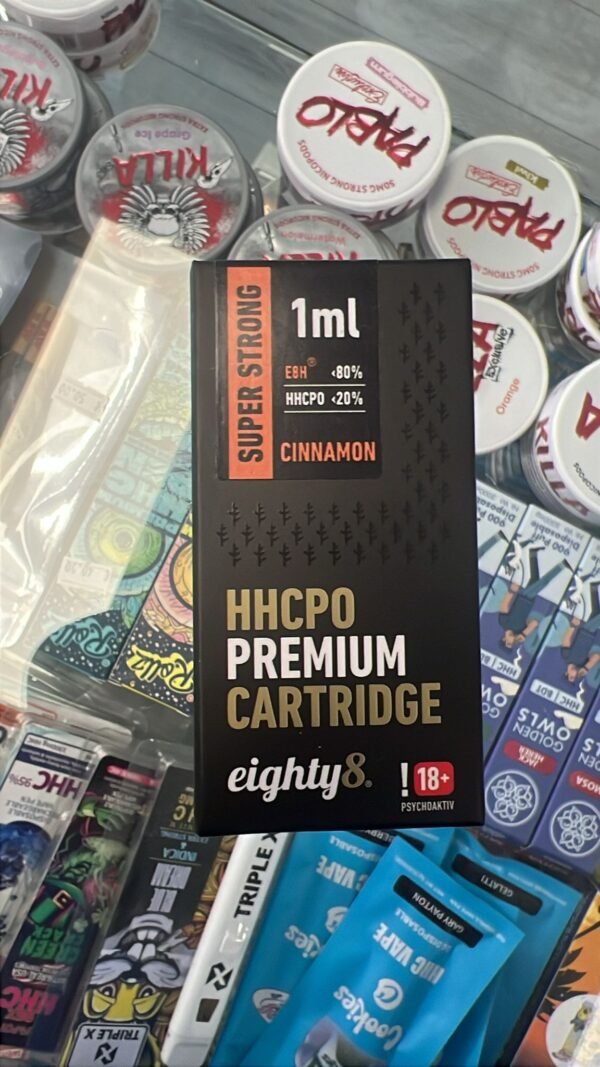 Cinnamon Golden Buds 1ml HHCPO Premium Vape Cartridge – Warm Flavour and High Potency